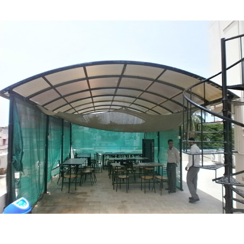 Semi-Transparent Patio Roof