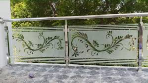 Glass-Steel Balcony Rail